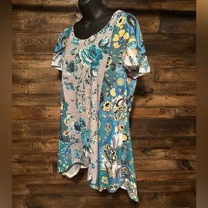 FINAL PRICE DROP Style & Co floral print tunic top